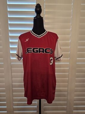 Legacy Red and White Women's Jersey Small